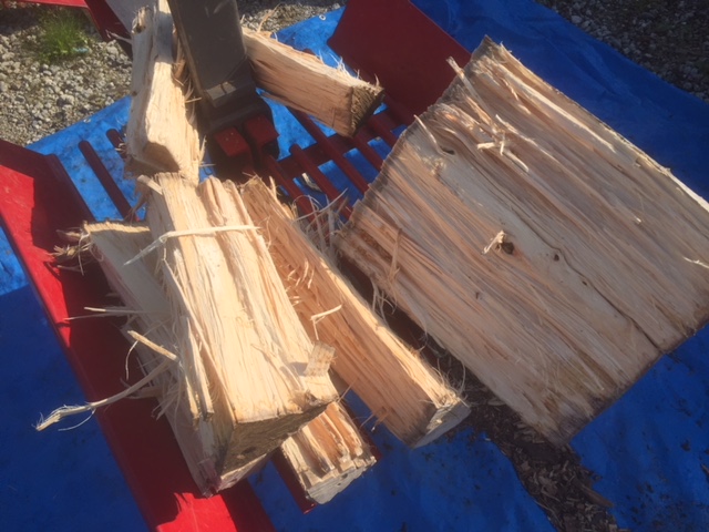 【割り難い樹種】ムクは割り難い